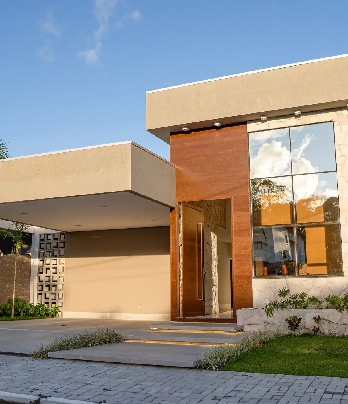 Casa térrea entregue pela MM